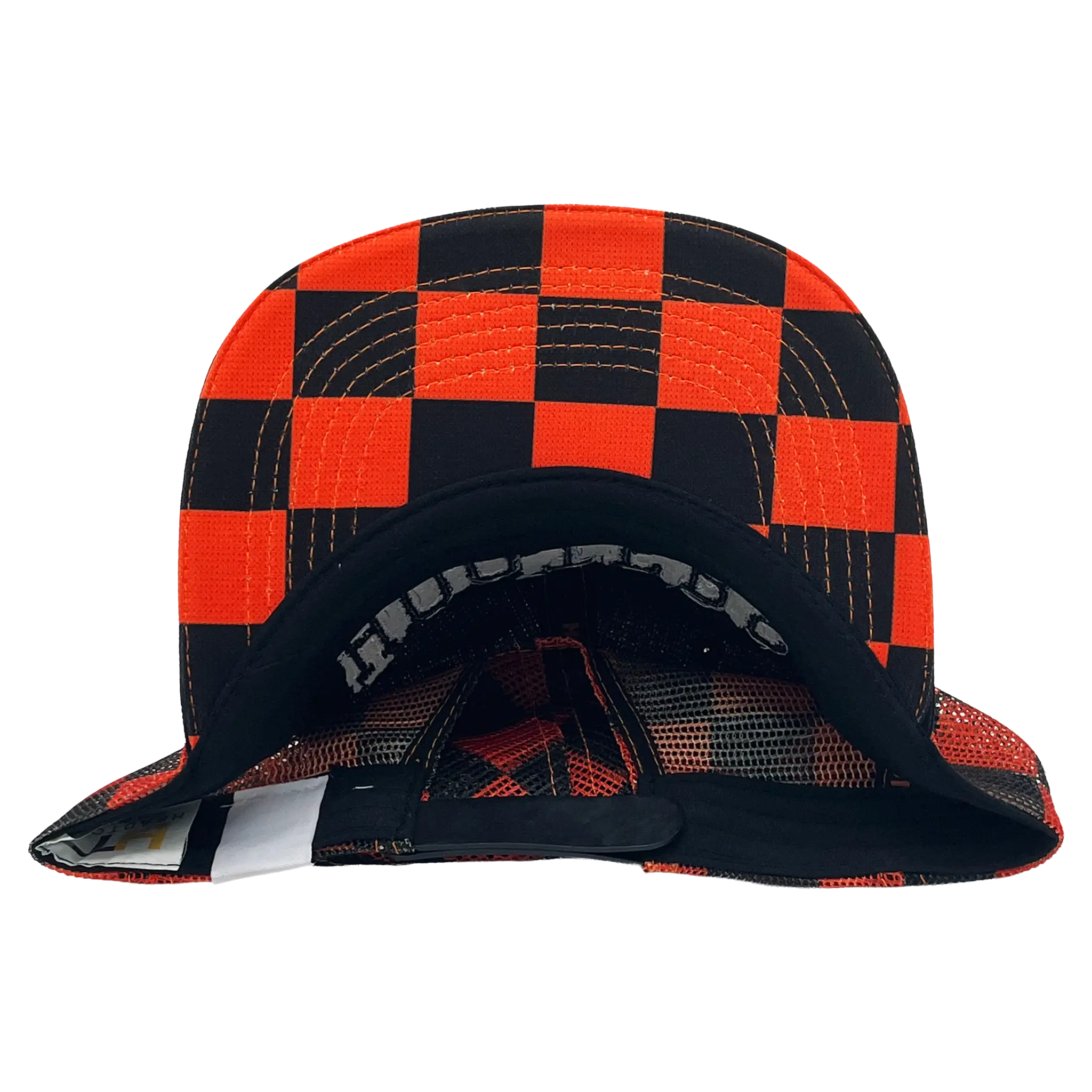 Hooters Checkered Trucker Hat - Image 4
